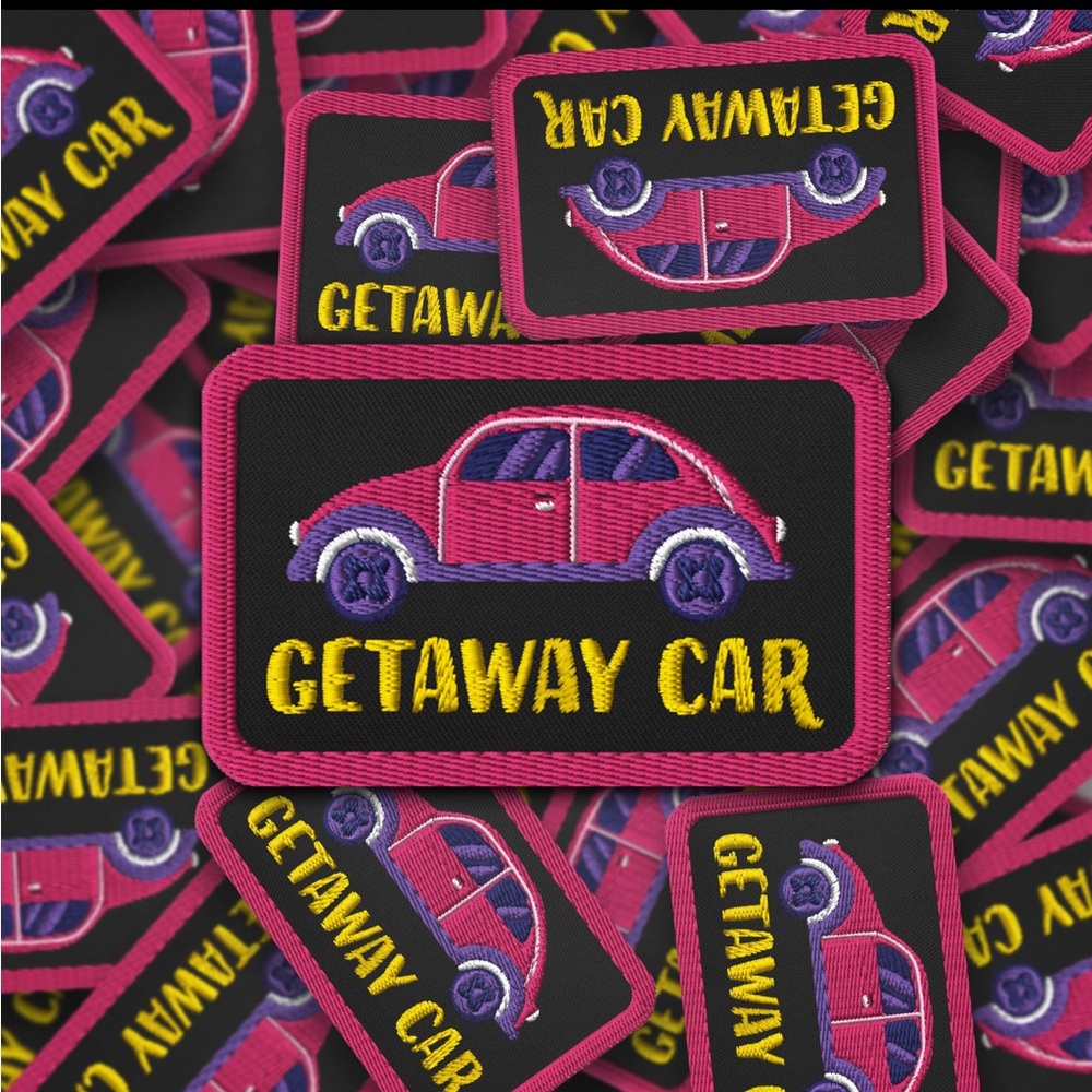 TAYLOR SWIFT- Getaway Car Embroidered patch- Eras Tour- Reputation